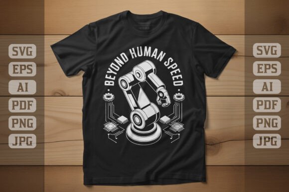 Beyond Human Speed Graphics for Tech-Inspired Projects