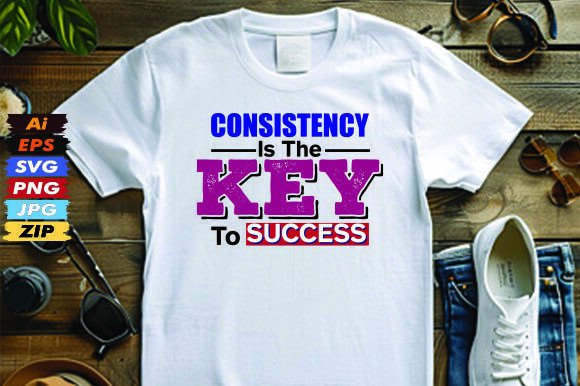 Consistency is the Key to Success Graphics