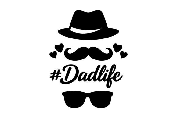 Dadlife SVG Funny Dad Quote Graphics Freebies