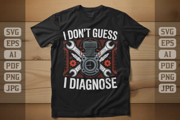 I Don’t Guess I Diagnose T-shirt Design